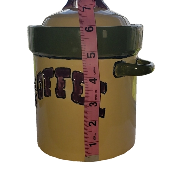 Handmade Ceramic Coffee Canister - Picture 6 of 8